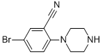 1-(4-BROMO-2-CYANOPHENYL)PIPERAZINE CAS#: 791846-41-8