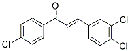 1-(4-CHLOROPHENYL)-3-(3,4-DICHLOROPHENYL)PROP-2-EN-1-ONE CAS#: 79325-08-9