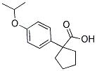 1-(4-ISOPROPOXY-PHENYL)-CYCLOPENTANECARBOXYLIC ACID CAS#: 74316-96-4