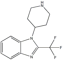 1-(4-PIPERIDINYL)-2-(TRIFLUOROMETHYL)-1H-BENZIMIDAZOLE CAS#: 742076-06-8