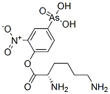 1-(4-arsono-2-nitrophenyl)lysine CAS#: 78417-06-8