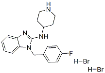 1-(4-fluorobenzyl)-N-piperidin-4-yl-1H-benzimidazol-2-amine dihydrobromide CAS#: 75970-64-8