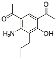 1-(5-ACETYL-2-AMINO-4-HYDROXY-3-PROPYLPHENYL)ETHAN-1-ONE CAS#: 79324-47-3
