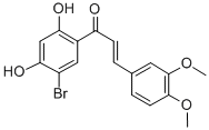 1-(5-Bromo-2,4-dihydroxyphenyl)-3-(3,4-dimethoxyphenyl)-2-propen-1-one CAS#: 78050-53-0