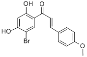 1-(5-Bromo-2,4-dihydroxyphenyl)-3-(4-methoxyphenyl)-2-propen-1-one CAS#: 78050-52-9