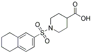 1-(5,6,7,8-TETRAHYDRONAPHTHALEN-2-YLSULFONYL)PIPERIDINE-4-CARBOXYLIC ACID CAS#: 796079-89-5