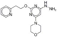 1-(6-Morpholino-2-(2-(Pyridin-2-Yl)Ethoxy)PyriMidin-4-Yl)Hydrazine CAS#: 719285-83-3