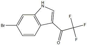 1-(6-bromo-1H-indol-3-yl)-2,2,2-trifluoroethanone CAS#: 79878-02-7