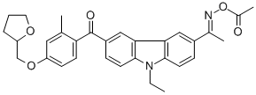 1-9-ETHYL-6-2-METHYL-4-(TETRAHYDRO-2-FURANYL)METHOXYBENZOYL-9H-CARBAZOL-3-YL-1-(O-ACETYLOXIME)ETHANONE CAS#: 785779-13-7