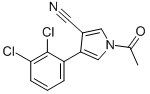1-ACETYL-4-(2,3-DICHLOROPHENYL)-1H-PYRROLE-3-CARBONITRILE CAS#: 74738-11-7