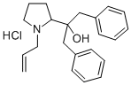 1-Allyl-alpha,alpha-dibenzyl-2-pyrrolidinemethanol hydrochloride CAS#: 79820-11-4