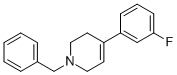 1-BENZYL-4-(3-FLUORO-PHENYL)-1,2,3,6-TETRAHYDRO-PYRIDINE CAS#: 75527-41-2