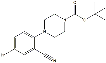 1-BOC-4-(4-BROMO-2-CYANOPHENYL)PIPERAZINE CAS#: 791846-40-7