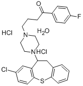 1-Butanone, 4-(4-(8-chloro-10,11-dihydrodibenzo(b,f)thiepin-10-yl)-1-p iperazinyl)-1-(4-fluorophenyl)-, dihydrochloride, hydrate CAS#: 77603-02-2
