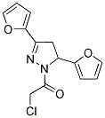 1-(CHLOROACETYL)-3,5-DI-2-FURYL-4,5-DIHYDRO-1H-PYRAZOLE CAS#: 796084-57-6