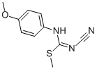 1-CYANO-3-(4-METHOXYPHENYL)-2-METHYLISOTHIOUREA CAS#: 75565-12-7