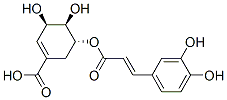 1-Cyclohexene-1-carboxylic acid, 5-((3-(3,4-dihydroxyphenyl)-1-oxo-2-p ropenyl)oxy)-3,4-dihydroxy-, (3R-(3alpha,4alpha,5beta))- CAS#: 73263-62-4