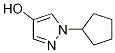 1-Cyclopentylpyrazol-4-ol CAS#: 75702-86-2