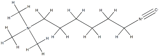 1-Hexanaminium,6-isocyano-N,N,N-trimethyl-(9CI) CAS#: 786632-48-2