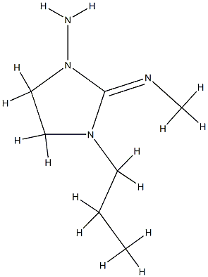 1-Imidazolidinamine,2-(methylimino)-3-propyl-(9CI) CAS#: 752188-80-0