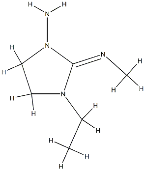 1-Imidazolidinamine,3-ethyl-2-(methylimino)-(9CI) CAS#: 775565-57-6