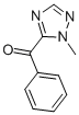 (1-METHYL-1H-1,2,4-TRIAZOL-5-YL)(PHENYL)METHANONE CAS#: 77375-17-8