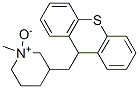 1-Methyl-3-(9H-thioxanthen-9-ylmethyl)piperidine 1-oxide CAS#: 73790-83-7