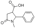 1-Methyl-5-oxo-2-phenyl-pyrrolidine-3-carboxylic acid CAS#: 72704-31-5