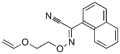 1-Naphthaleneacetonitrile, alpha-((2-(ethenyloxy)ethoxy)imino)- CAS#: 75087-67-1