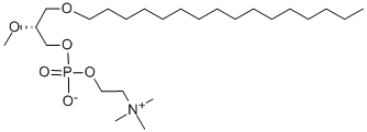 1-O-HEXADECYL-2-O-METHYL-SN-GLYCERYL-3-PHOSPHORYLCHOLINE CAS#: 78858-44-3