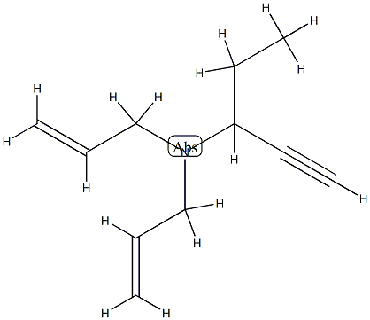 1-Pentyn-3-amine,N,N-di-2-propenyl-(9CI) CAS#: 705262-09-5
