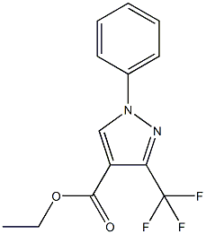 1-Phenyl-5-trifluoromethyl-1H-pyrazole-4-carboxylic acid ethyl ester CAS#: 741717-63-5