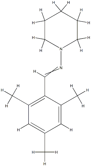 1-Piperidinamine,N-[(2,4,6-trimethylphenyl)methylene]-(9CI) CAS#: 793681-29-5