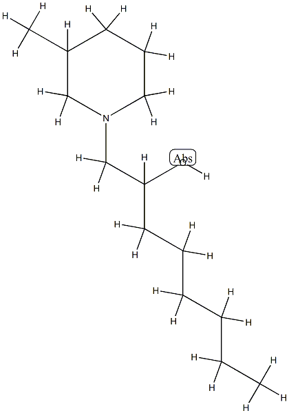 1-Piperidineethanol,alpha-hexyl-3-methyl-(9CI) CAS#: 797789-43-6