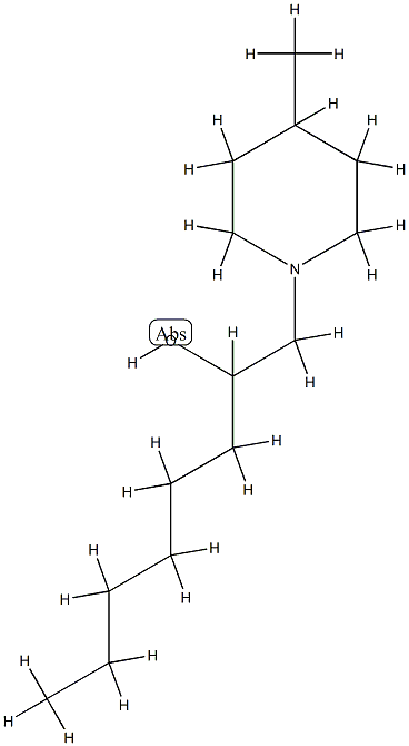 1-Piperidineethanol,alpha-hexyl-4-methyl-(9CI) CAS#: 797789-44-7