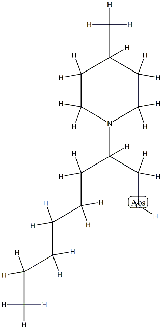 1-Piperidineethanol,bta-hexyl-4-methyl-(9CI) CAS#: 797789-72-1