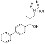 1-Propanol, 1-(4-biphenylyl)-2-(1-imidazolylmethyl)-, hydrochloride CAS#: 77234-89-0