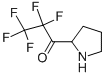 1-Propanone, 2,2,3,3,3-pentafluoro-1-(2-pyrrolidinyl)- (9CI) CAS#: 742038-20-6