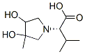1-Pyrrolidineacetic acid, 3,4-dihydroxy-3-methyl-alpha-(1-methylethyl)-, (alphaS)- (9CI) CAS#: 791611-50-2
