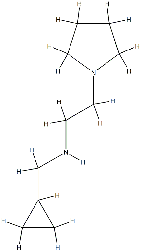 1-Pyrrolidineethanamine,N-(cyclopropylmethyl)-(9CI) CAS#: 741698-54-4