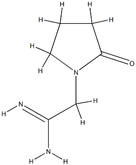 1-Pyrrolidineethanimidamide,2-oxo-(9CI) CAS#: 715648-39-8