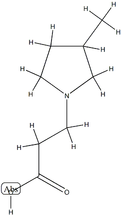 1-Pyrrolidinepropanoicacid,3-methyl-(9CI) CAS#: 768325-61-7