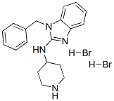 1-benzyl-N-piperidin-4-yl-1H-benzimidazol-2-amine dihydrobromide CAS#: 75970-53-5