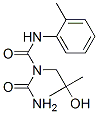 1-carbamoyl-1-(2-hydroxy-2-methyl-propyl)-3-(2-methylphenyl)urea CAS#: 76267-38-4