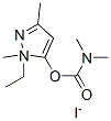 (1-ethyl-1,3-dimethyl-pyrazol-5-yl) N,N-dimethylcarbamate iodide CAS#: 78232-09-4