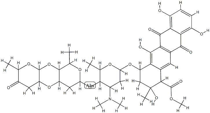 1-hydroxyauramycin B CAS#: 79206-72-7