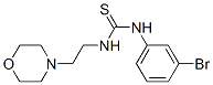 1-(m-Bromophenyl)-3-(2-morpholinoethyl)thiourea CAS#: 73953-65-8