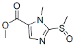1-methyl-2-methylsulfinyl-5-methoxycarbonylimidazole CAS#: 77410-18-5