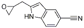 1-oxiranylmethylindole-5-carbonitrile CAS#: 741606-45-1