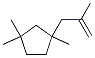 1,1,3-Trimethyl-3-(2-methyl-2-propenyl)cyclopentane CAS#: 74421-09-3